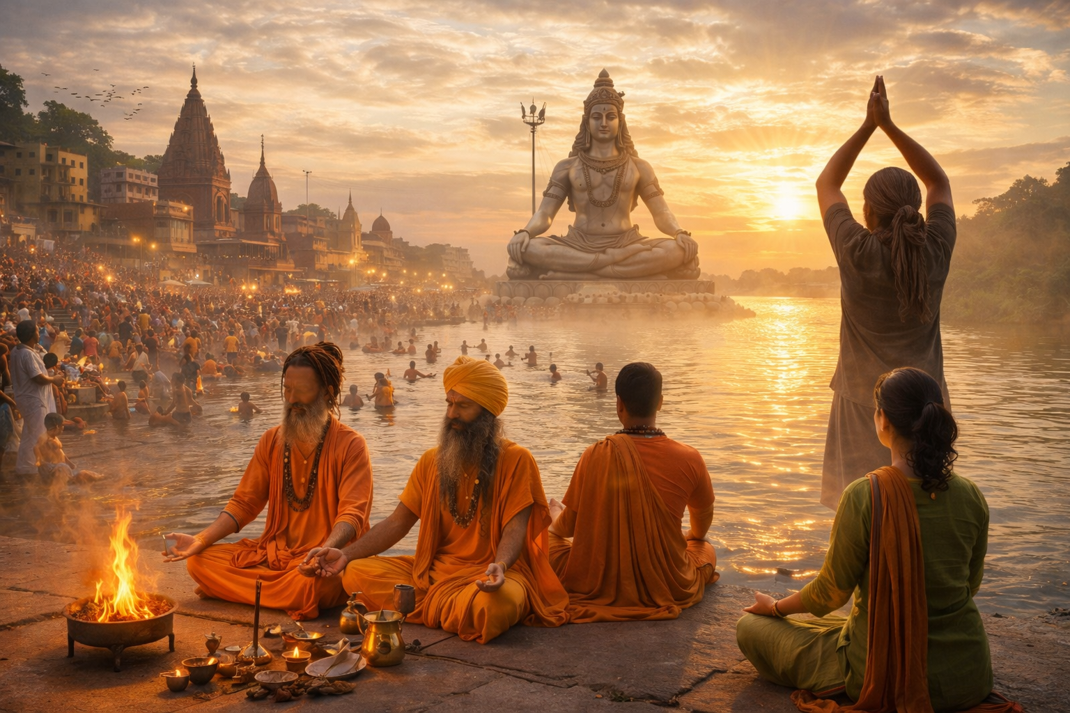 आध्यात्म की ओर बढ़ता भारत: श्रद्धा, साधना और संस्कारों से जुड़ रही नई पीढ़ी