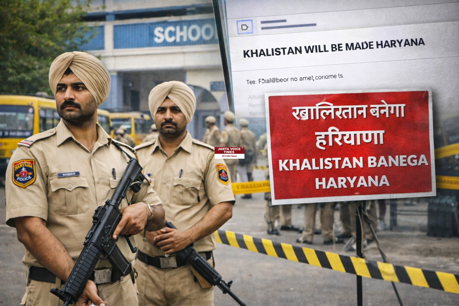 धमकी भरे ई-मेल से अंबाला में बढ़ा तनाव, सुरक्षा एजेंसियां अलर्ट