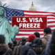 अमेरिकी वीज़ा फ्रीज पर मचा विवाद, इमिग्रेशन नीति को लेकर तेज बहस