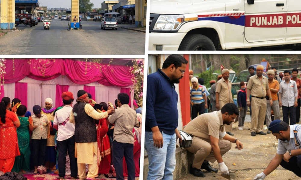 पंजाब में कानून व्यवस्था पर सवाल: शादी समारोह में सरपंच की हत्या